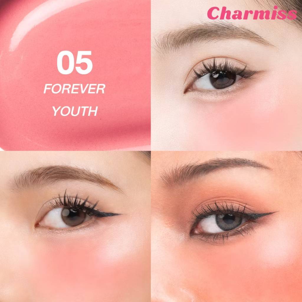[ใหม่] Charmiss You Make Me Blush Liquid Blush On 3.5g ชาร์มิส บลัชน้ำมินิฮาร์ท รูปที่ 7