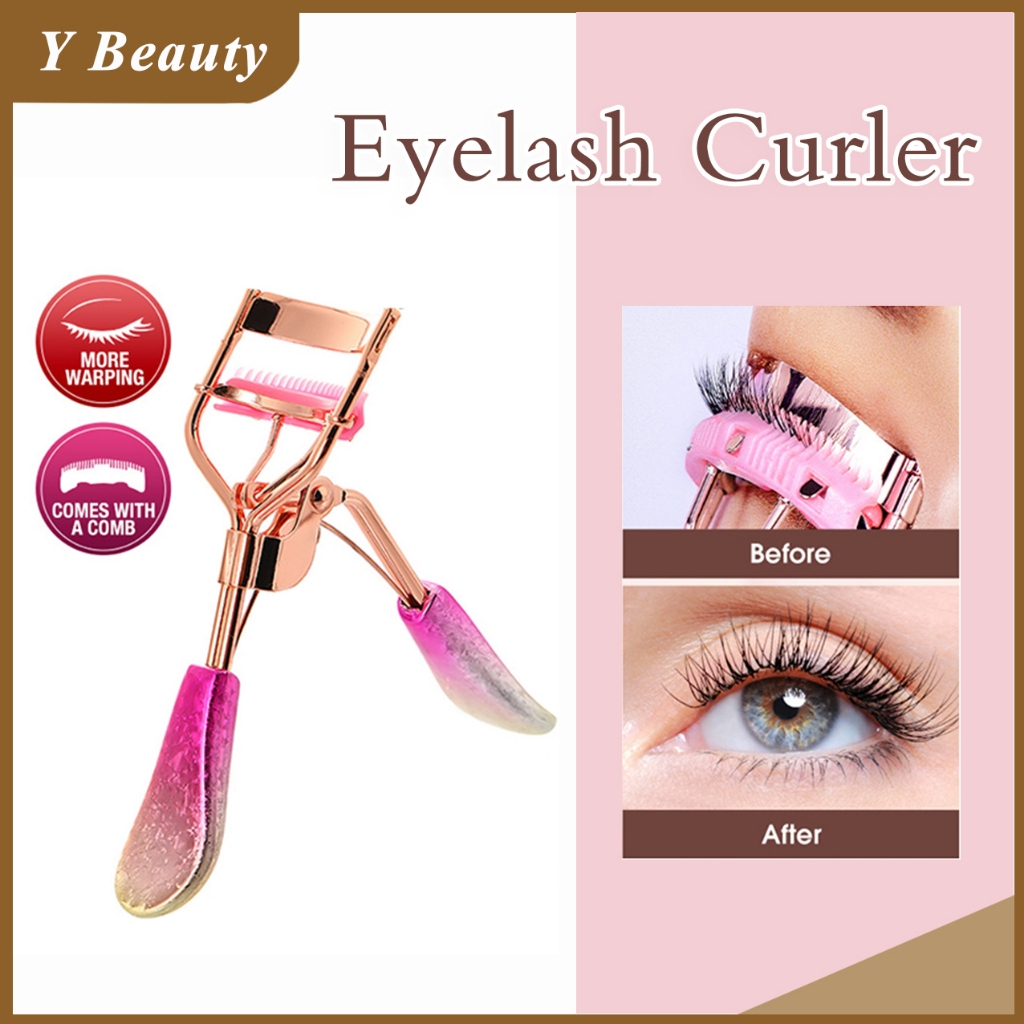Eyelash Curler ที่ดัดขนตา ที่ดัดขนตาสแตนเลสแบบพกพาที่ขายดีที่สุดติดทนนาน