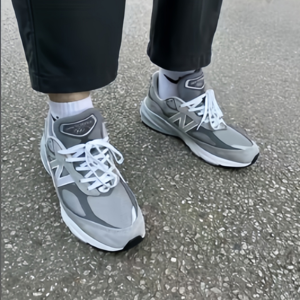 New Balance NB 990 V6 สีเทา ของแท้ 100 % รูปแบบ NB