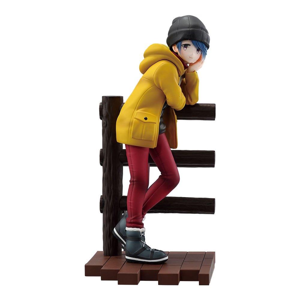 BANDAI Ichiban Kuji "Yuru Camp△" vol.2  Last One Prize Shima Rin Figure Another Color Ver. from japa