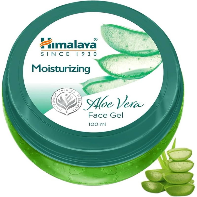Himalaya Moisturising Aloe Vera Face Gel 100ML, Green