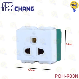 Chang ปลั๊กกราวด์ เดี่ยว/คู่ แบบเสียบ รุ่น PCH-900N PCH-903N PCH-904N