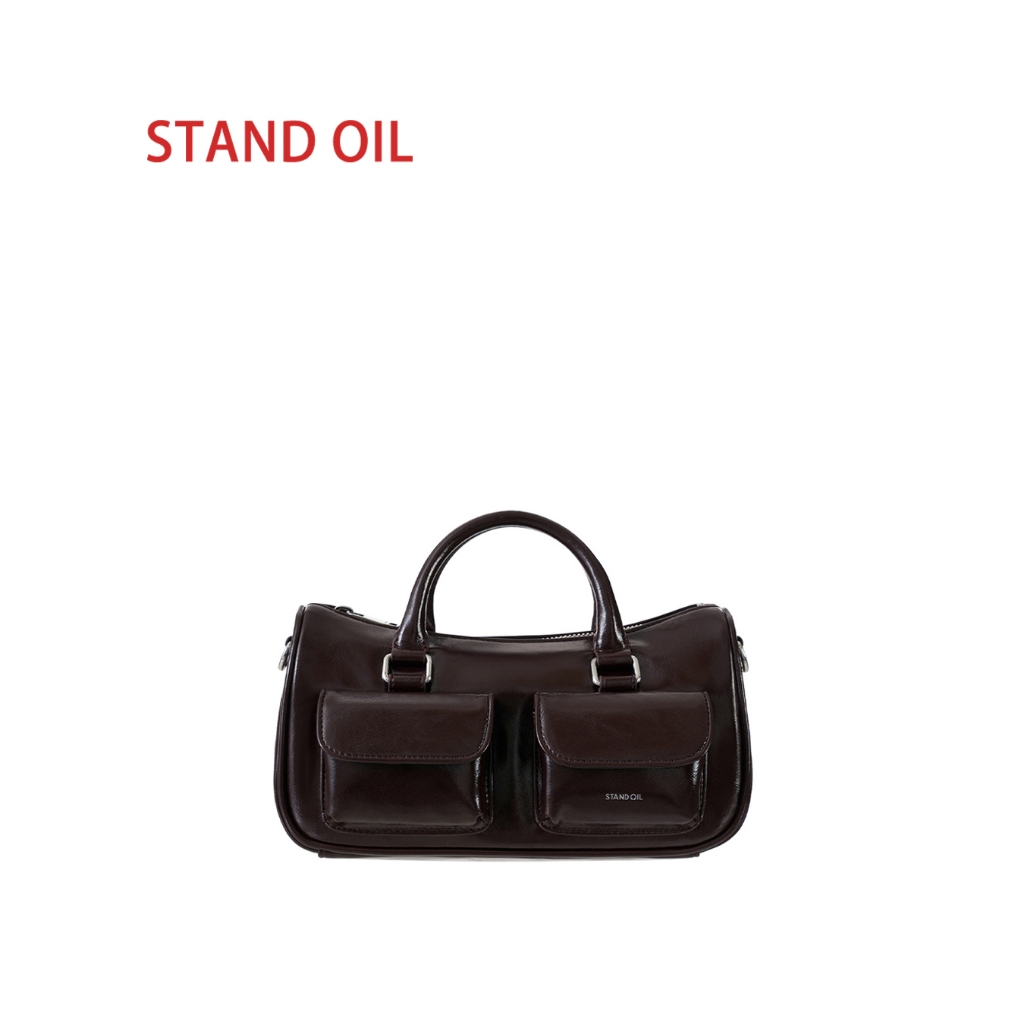 🇰🇷【STAND OIL 】 Chubby Half Bag กระเป๋าที่จัดส่ง✈️จากเกาหลีเป็นของแท้ 100%