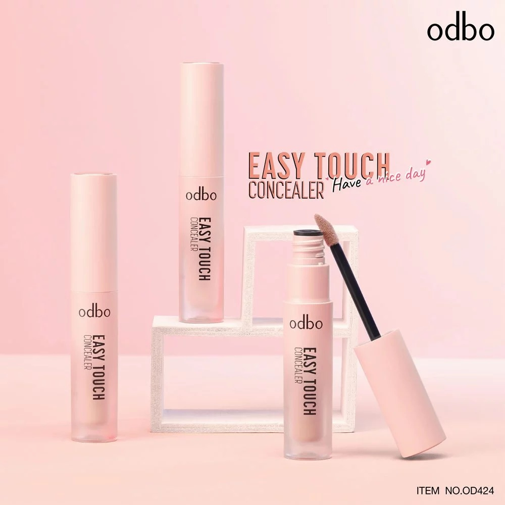 คอนเซิลเลอร์ odbo OD424 คอนซิลเลอร์  คอนซิลเลอร์เนื้อครีม เนียนนุ่ม แบบแท่งใช้งานสะดวก เนื้อแมทท์