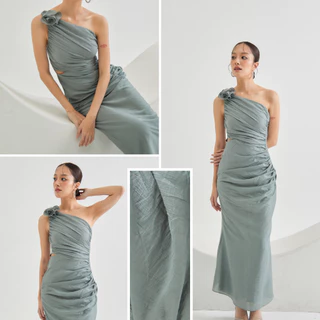 Tangerines - Calla lily one shoulder dress ชุดเดรส ออกงาน