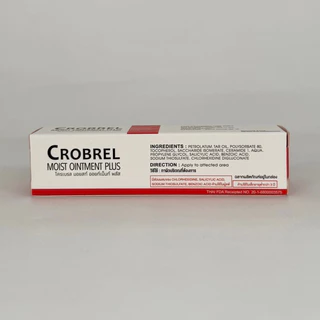 (Tellus-5) Crobrel Ointment 20g ขี้ผึ้งทา ผิวคัน เชื้อรา ผิวอักเสบ น้ำกัดเท้า
