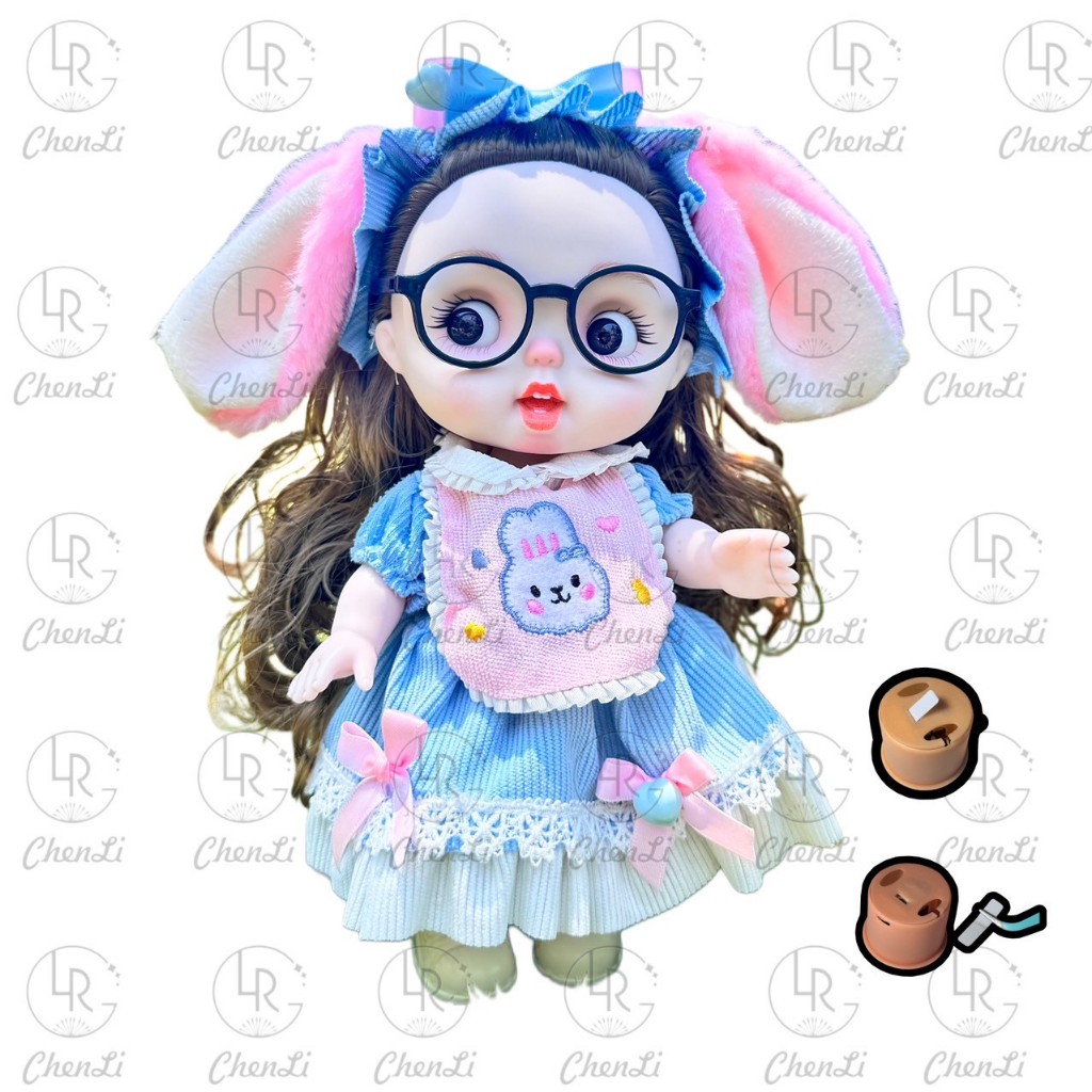 ตุ๊กตาBJD ร้องเพลงได้  ตุ๊กตาเจ้าหญิงน่ารักๆแต่งตัวแฟชั่น 30ซม.  ขยับได้หลายท่า ตุ๊กตามีเสียง - รูปที่ 2