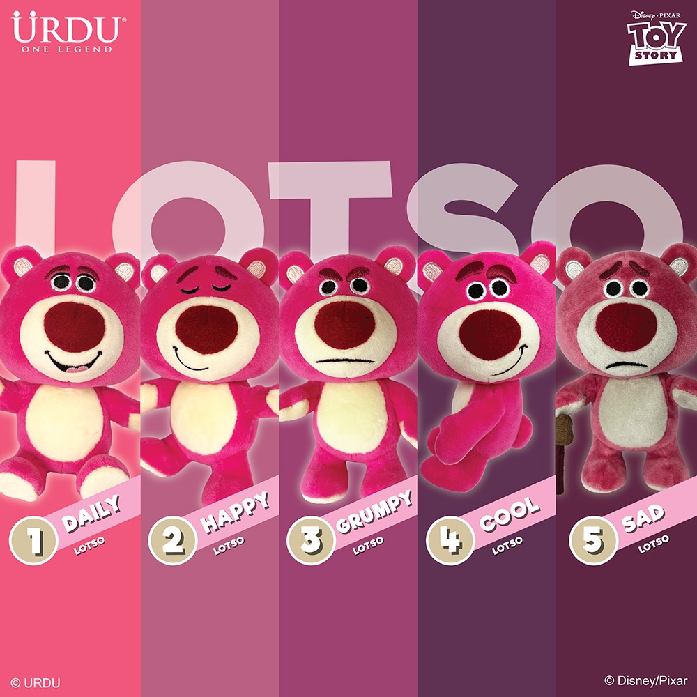 (UD473606) URDU DISNEY ACTION SOFTOY SERIES PART 6-LOTSO แบบสุ่ม