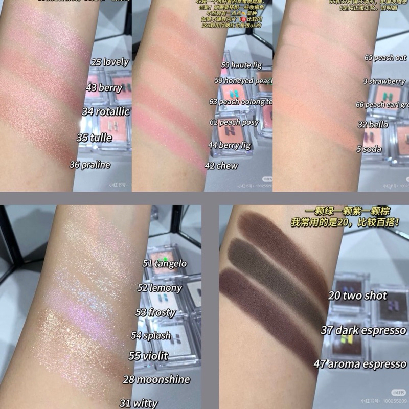 ของแท้>>ส่งด่วน HOLIKA HOLIKA MY FAVE PIECE EYE SHADOW อายแชโดว์ สีชัด ติดทน ราคา ถูกที่สุด ดีลบีเคเค แกลเลอรีภาพที่ 9