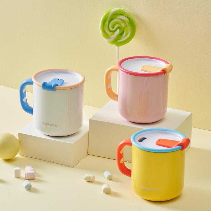 [Hoptimery] Ceramic Tumbler Stainless 444ml