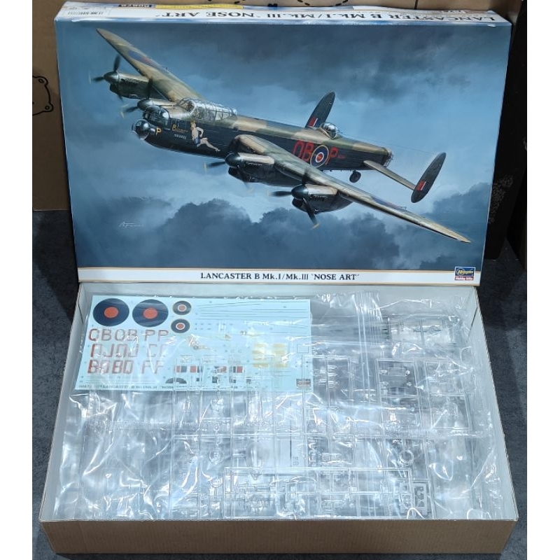 Hasegawa 1/72 Lancaster B Mk.I/Mk.III 'Nose Art'