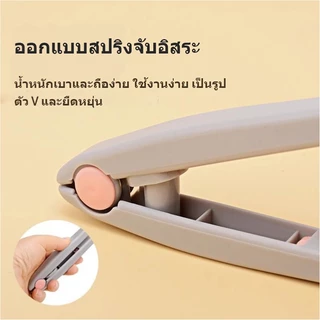 CTUHAO หวีรองผม หวีรองผมรูปตัววี หวียืดผม แปรงยืดผมทรงวี หวีหนีบยกโคนผมสไตล์เกาหลี รูปตัว V Curl ให้ผมดูมีวอลลุ่ม