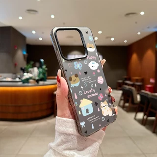 เคส Realme C25Y C25S C12 C30 C35 C55 C67 5i 5S 6i C3 C53 C51 C51S Note50 Note60 Narzo20 การ์ตูน น่ารักจัง หมา เคส