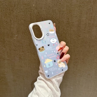 เคส Realme C25Y C25S C12 C30 C35 C55 C67 5i 5S 6i C3 C53 C51 C51S Note50 Note60 Narzo20 การ์ตูน น่ารักจัง หมา เคส