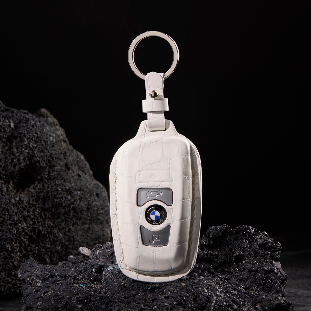เคสกุญแจรถยนต์ BMW ซองกุญแจรถยนต์ หนังวัวแท้ CHAK