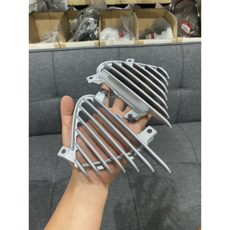 ครีบระบายอากาศเวฟ125i/S ไฟเลี้ยวบังลม 3สี ทอง/เทา/ดำเงา แท้เบิกศูนย์ - รูปที่ 4