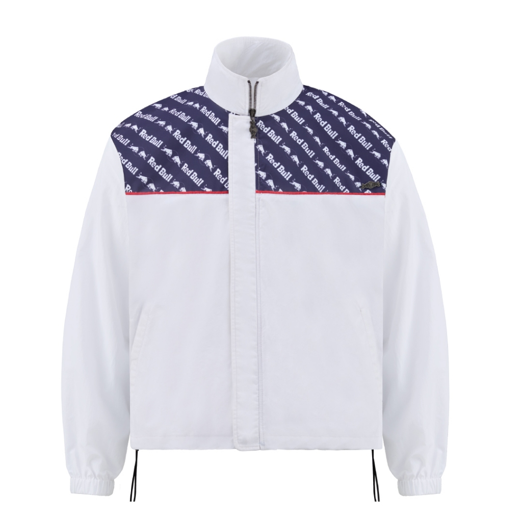 เรดบูล เสื้อแจ็คเก็ตพิมพ์ลาย สีขาว Red Bull Jacket AOP White ไซส์ M,L,XL