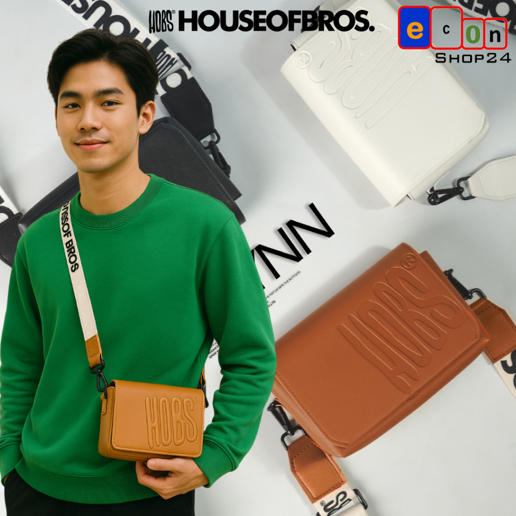 แถมฟรี 3 อย่าง (ส่งฟรี) กระเป๋าสะพายข้าง แบรนด์Hobs(100% Genunie) รุ่น FYNN ขนาด7 นิ้ว หนังPU กันน้ำ