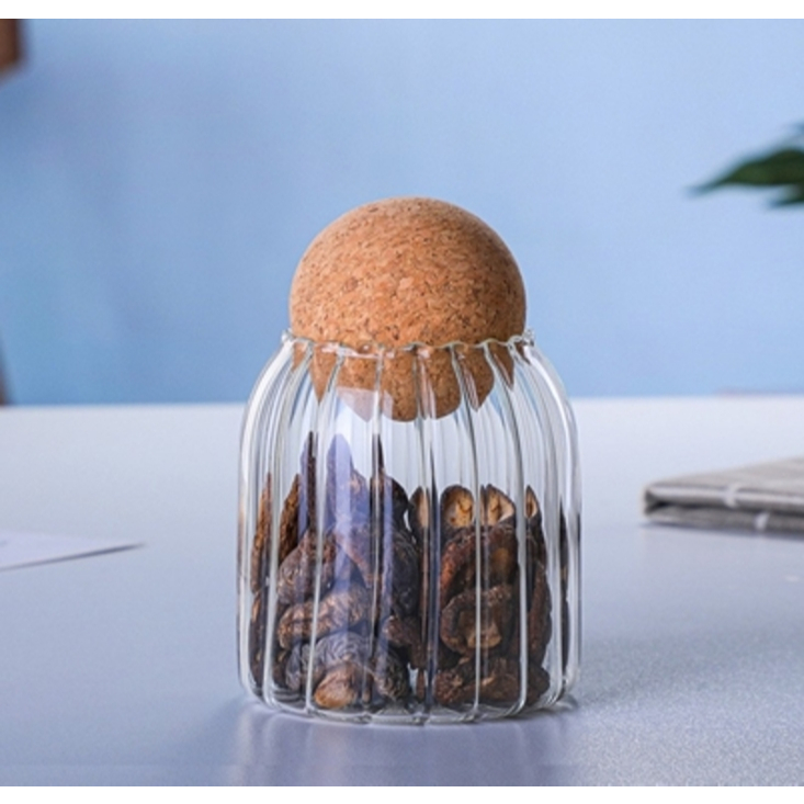 yfactory : Glass Jar โหลใส โหลเก็บเมล็ดกาแฟธัญพืช โหลแก้ว