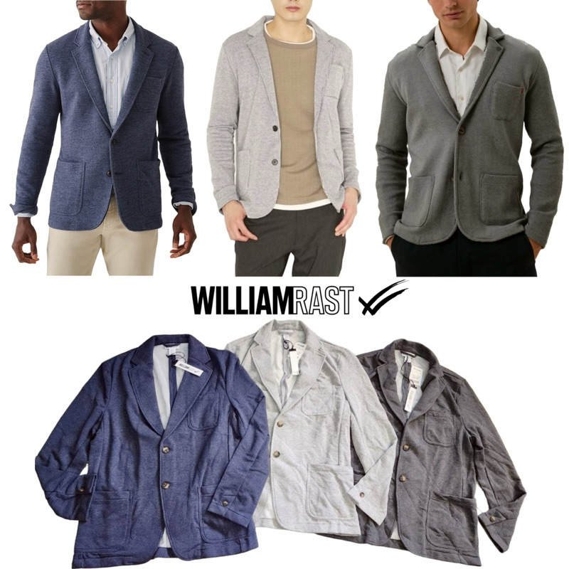 เสื้อสูท William Rast Ponte Knit Stretch Blazer