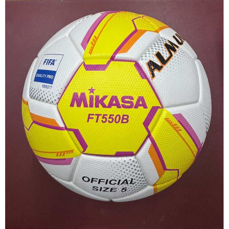 ของแท้ !! ฟุตบอลมิกาซ่า (mikasa) รุ่น FT550B เบอร์ 5 ตัวท๊อป