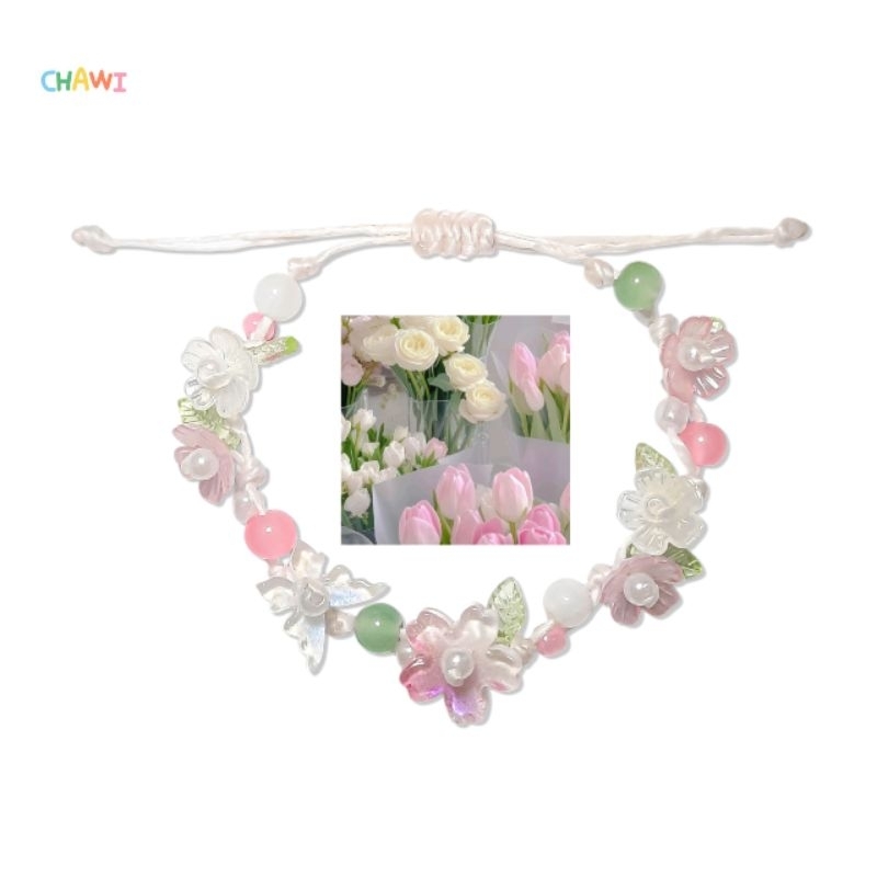 กำไลเชือกเทียนดอกไม้ - รูปที่ 7