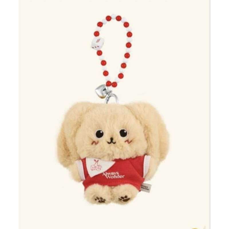 [พร้อมส่ง] AlwaysWonder | 'Roll with Love' Goldie Wonder Keyring ของแท้