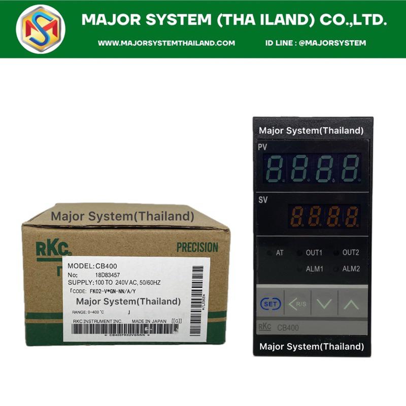 RKC CB400 FK02-V*GN-NN/A/Y Temperatur Controller