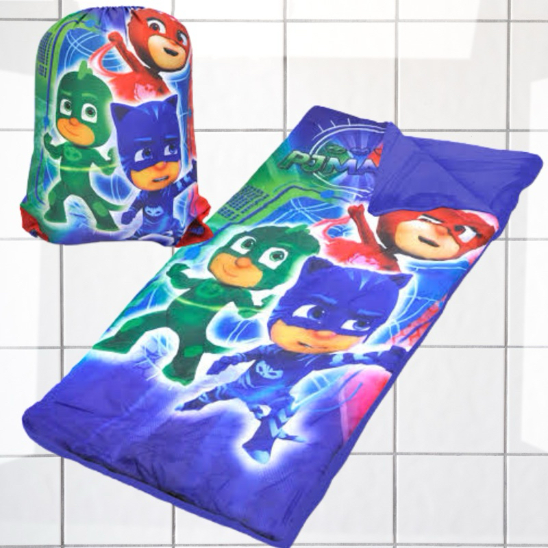 ถุงนอนสำหรับเด็ก ยี่ห้อ Entertainment One PJ Masks Sling Bag Set ไซส์ 142.24 x 71.12 x 7.62 cm