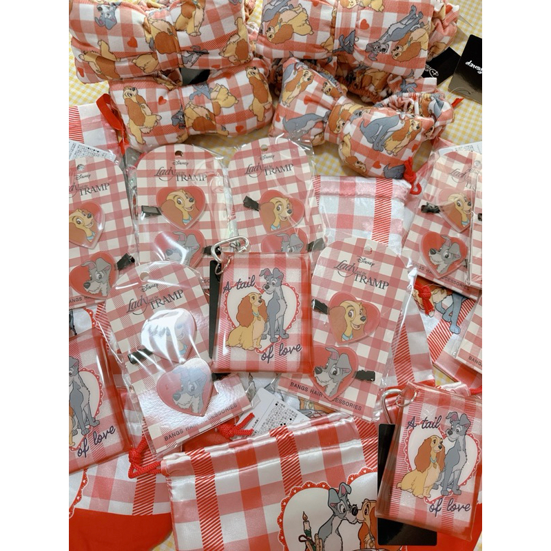 ❤️พร้อมส่งที่ไทย❤️ กิ๊บติดผม Lady and the tramp