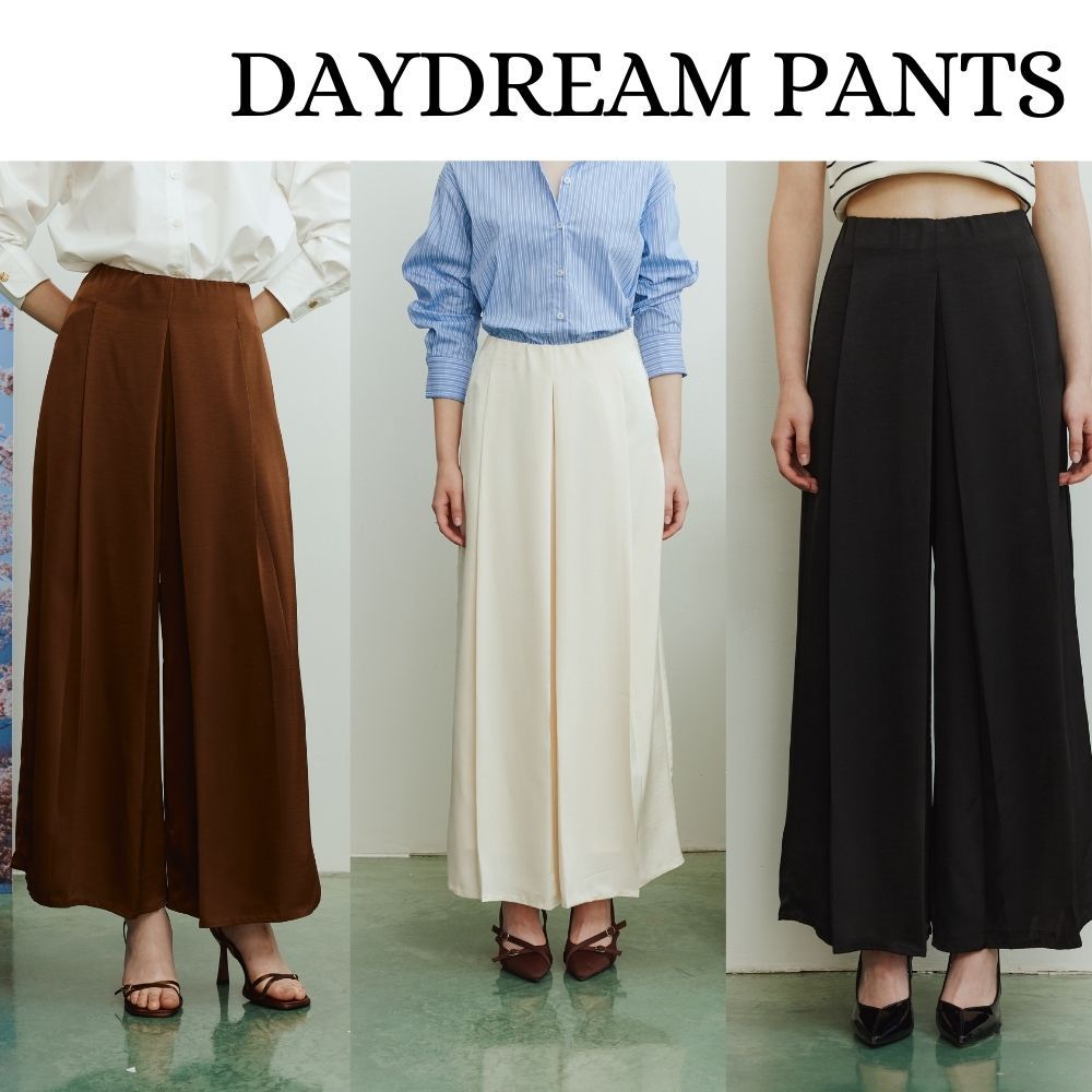 MAVE กางเกง รุ่น Daydream pants สี Mocha, Light cream, Black
