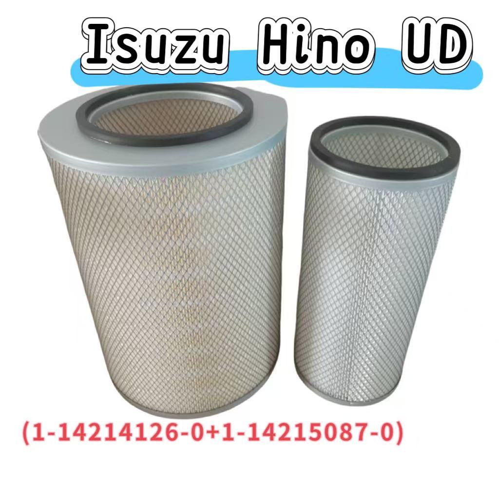 กรองอากาศ A-1013 ISUZU  DECA FVM 230HP/DECA FXZ GXZ 270HP/ GXZ 320HP(1-14214126-0+1-14215087-0)HinoM