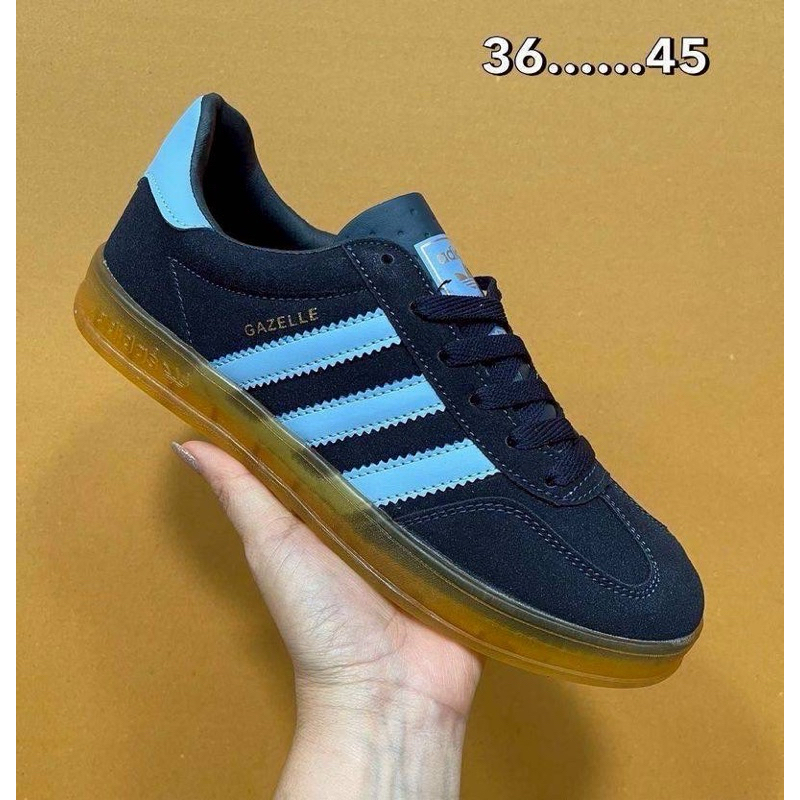 รองเท้าผ้าใบ Adidas แบบสวม ไซส์ 36-45 (+1ไซส์จากไซส์ปกติ) รองเท้าผ้าใบผู้หญิง ผู้ชาย