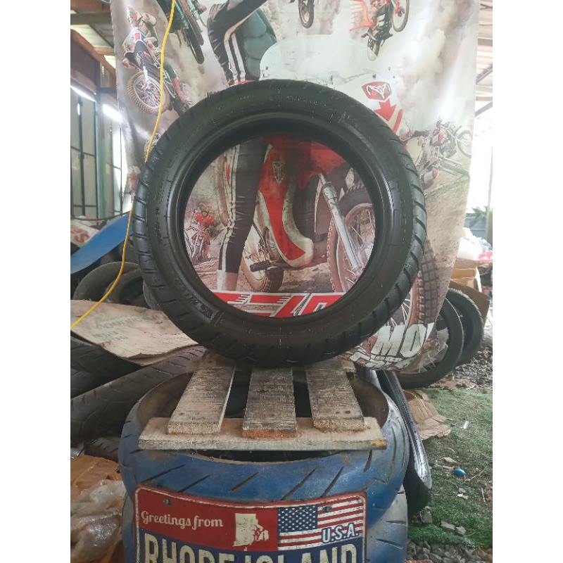 อะไหล่มอไซมือสองมือ2มิชชิลินแท้ขอบ14ขนาด110/80-14 pcx 150 adv aerox 155click160 คลิก i150 160