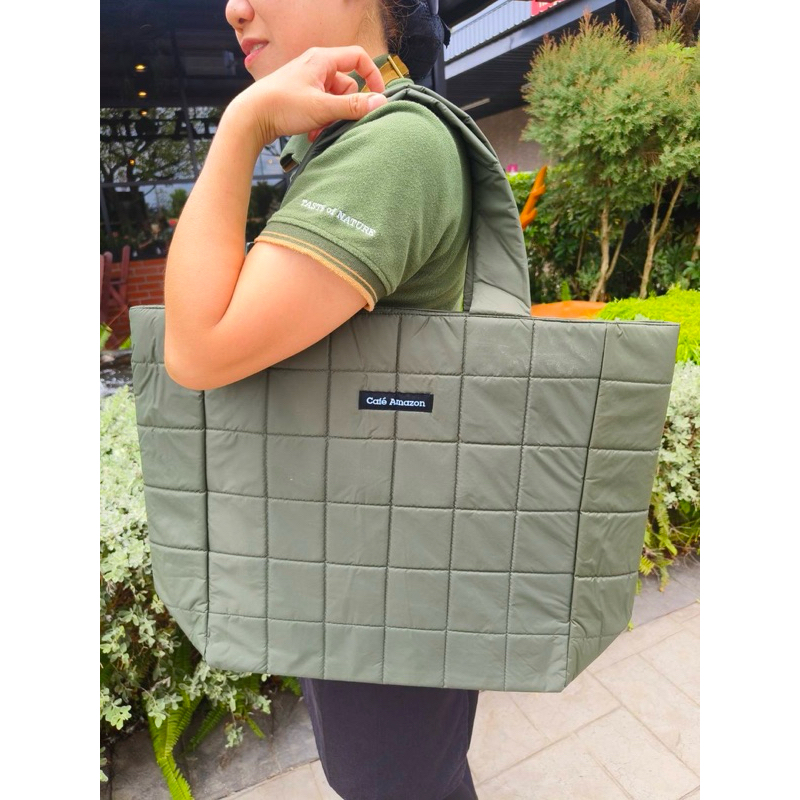 กระเป๋าอเมซอน Amazon oversize nylon bag ของแท้ 100%