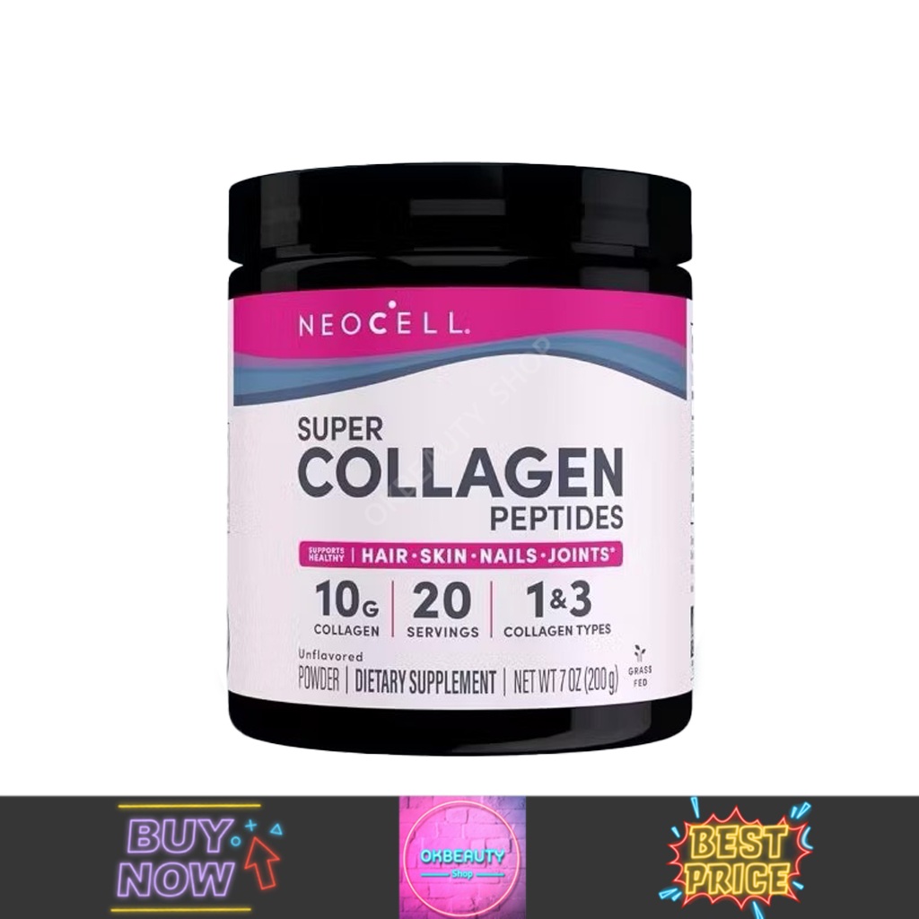 Neocell Collagen Peptides Powder  นีโอเซล คอลลาเจน (ชนิดผง)