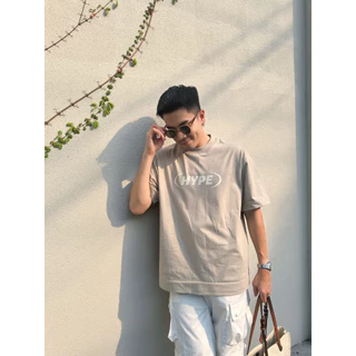 Hype It - Maxi Hype Logo Collection T-shirts เสื้อยืดแขนสั้นทรง Oversized แบรนด์ Hype It (คอไม่กว้าง ทรงไหล่ตก)