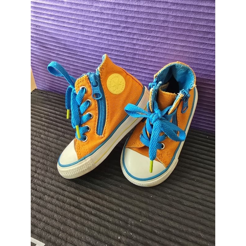 รองเท้าผ้าใบ converse แท้ (14-14.5 cm.) รองเท้าเด็กผู้ชาย รองเท้าเด็กผู้หญิง รองเท้าแฟชั่นเด็ก