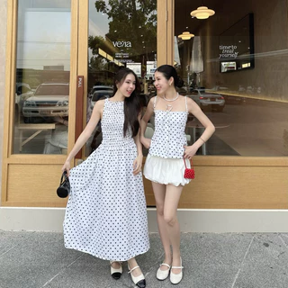 3pcs.basket "D2508" Sunshine dress เดรสยาว