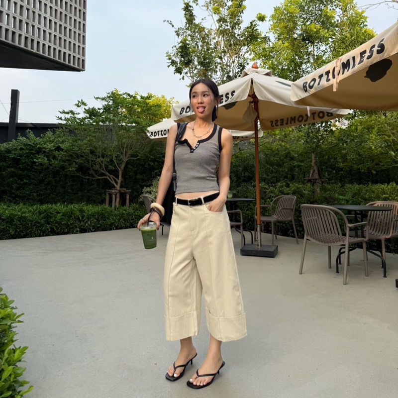227 knockknock - CROPPED PANTS
