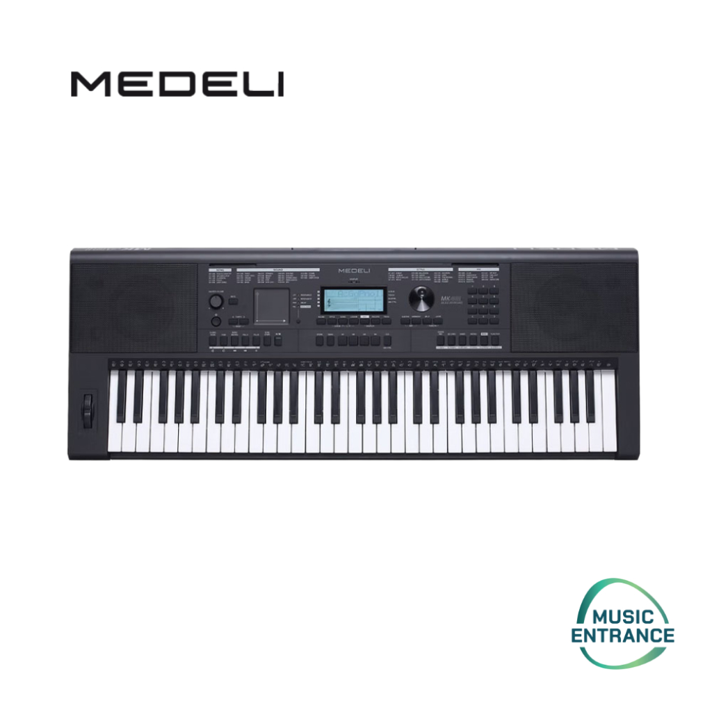 MEDELI MK401 Keyboard 61 key คีย์บอร์ด 61 คีย์ คีย์บอร์ดพกพา