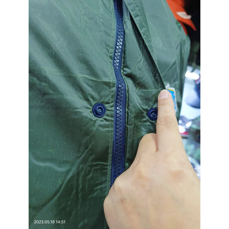 ชุดกันฝนเสื้อและกางเกง ผ้า PVC มีฮูดในตัว thumbnail 9