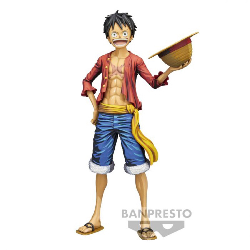 ONE PIECE GRANDISTA NERO MONKEY. D. LUFFY MANGA DIMENSIONS