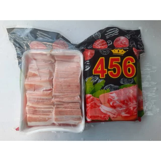 สามชั้นสไลด์กระทะ (700g.)456 🐷⚡️ส่งด่วน🏆ขายดีอันดับ1⭐️ปิ้งย่าง ชาบู หมูกระทะ🔥ค่าส่งเหมา✅คละได้ทั้งร้าน 🚚💨ส่งขนส่งแช่เย็น