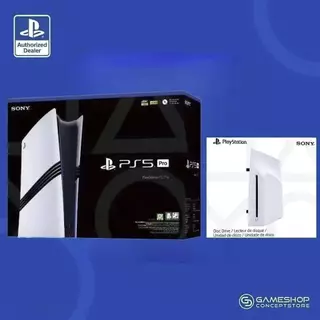 [ศูนย์ไทย] PlayStation : PS5 Pro Digital Edition + Disc Drive ประกันศูนย์ Sony ไทย By PlayStation Authorized Dealer