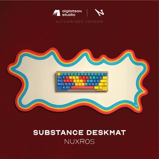 (ส่งด่วน) แผ่นรองเมาส์ Substance Deskmat ขนาดใหญ่ จาก Nuxros