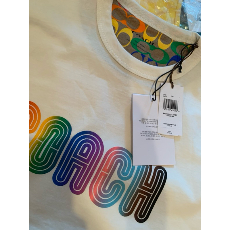 เสื้อยืดCOACH แท้100%