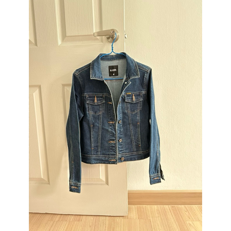 BJ Jeans เสื้อยีนส์สีเข้ม ทรงเข้ารูป