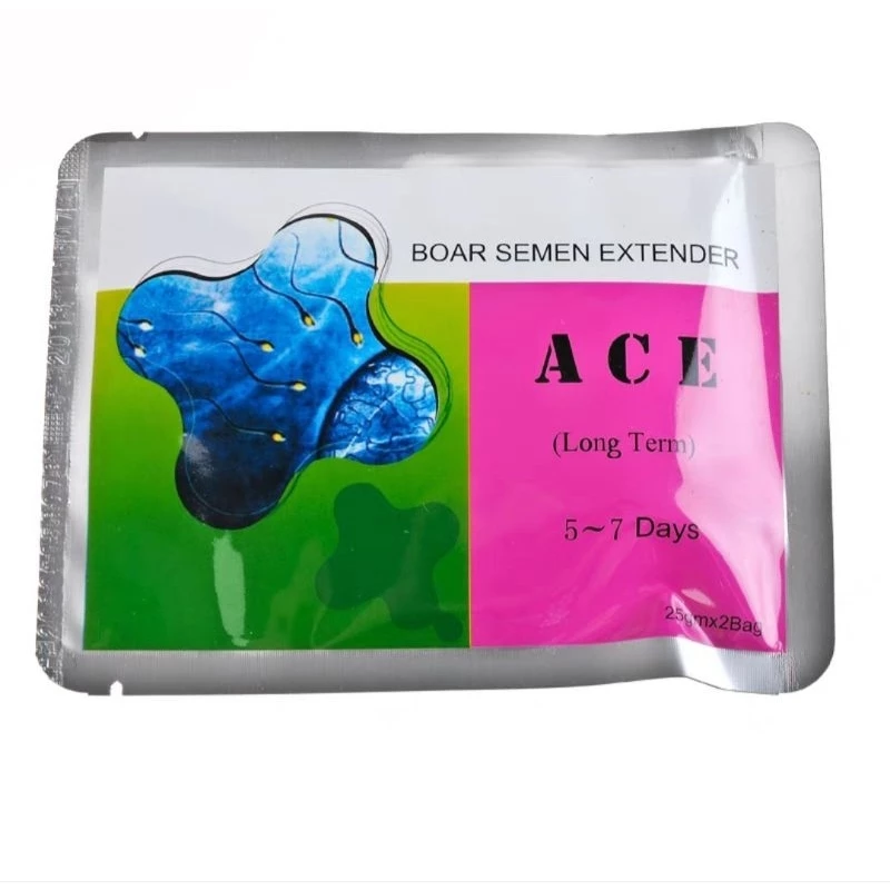 สารเลี้ยงน้ำเชื้อสุกร สารละลายน้ำเชื้อสุกร 5-7 วันACE(แพ็ค1ซอง)