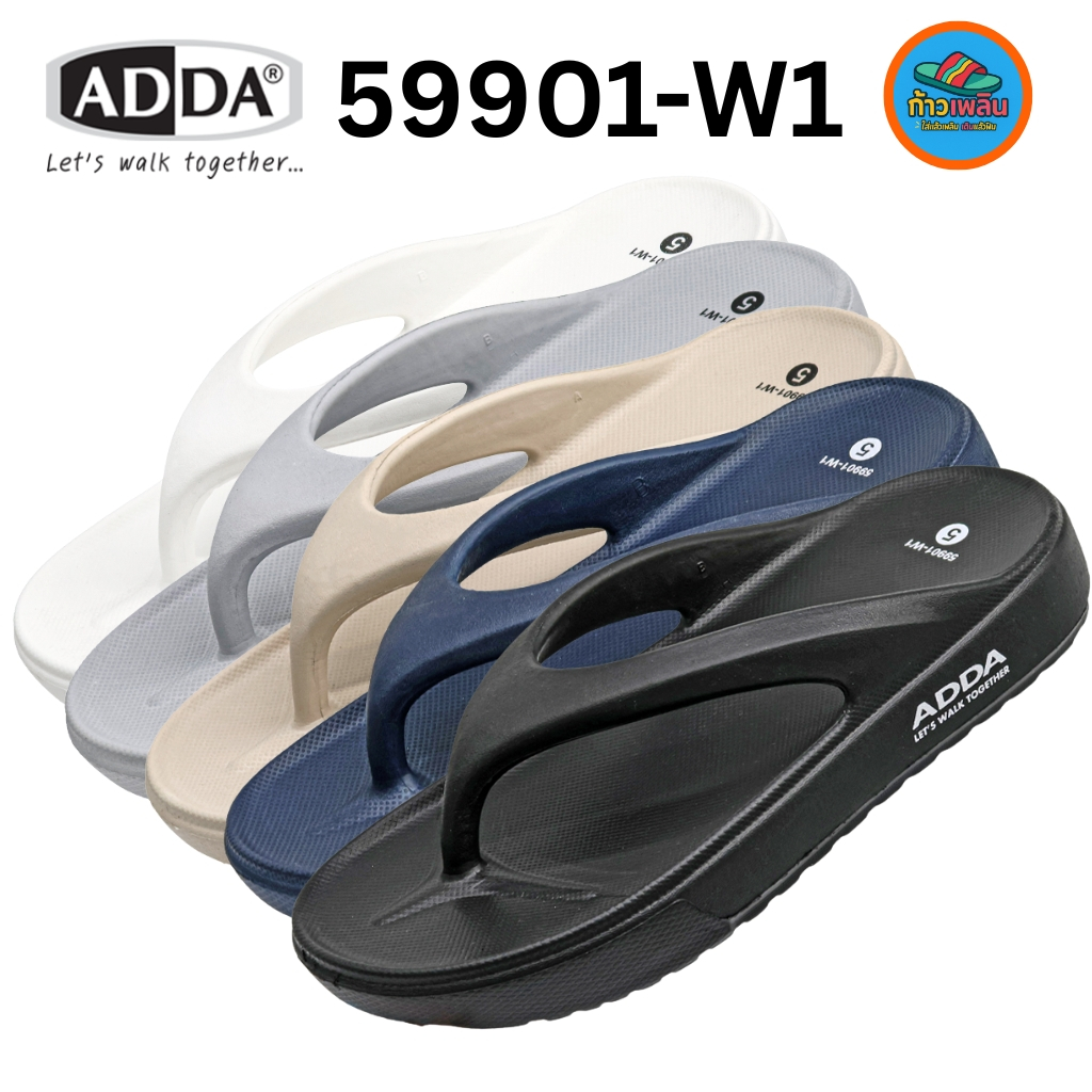 ADDA 59901W1 รองเท้าแตะหูคีบ สำหรับผู้หญิง (ไซส์ 4-6)